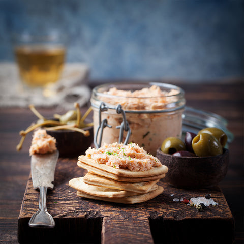 Tartinade de crabe et de crevette