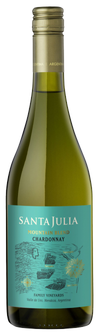 Santa Julia Chardonnay Mountain Blend, Vin blanc, 750 ml, code SAQ: 13657802 
