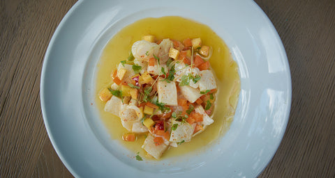 Ceviche de turbot