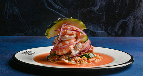 shrimp ceviche crevette