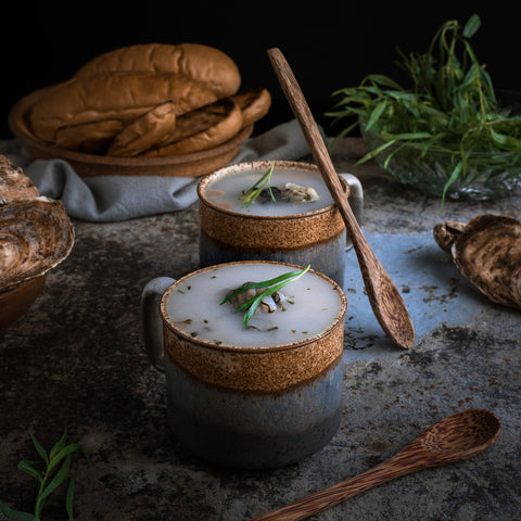 Chaudrée d'huîtres maison Odessa Poissonnier