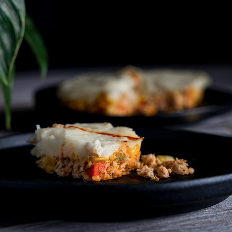 Pâté chinois au saumon