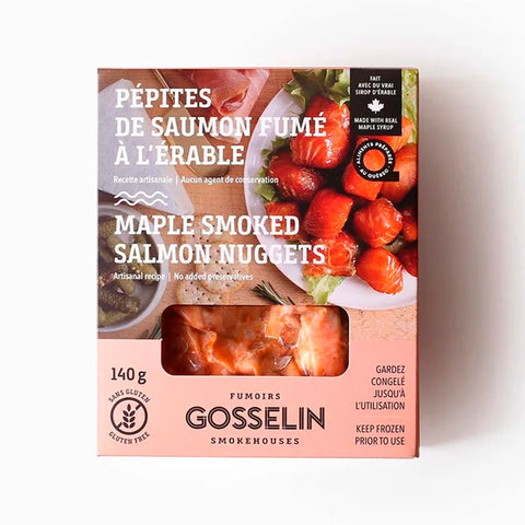 Pépites de saumon fumé