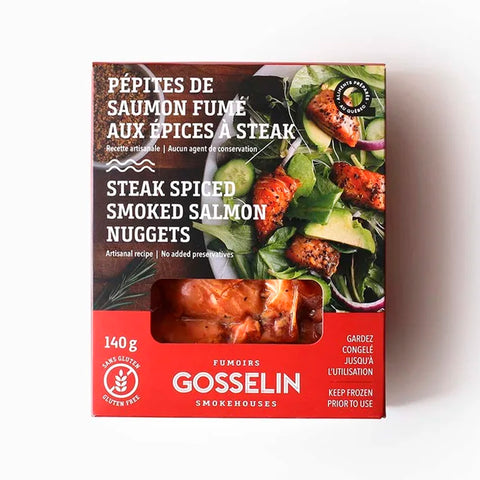 Pépites de saumon fumé