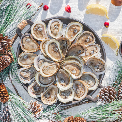 Plateau d'huîtres Cocktail de l'île-du-Prince-Édouard