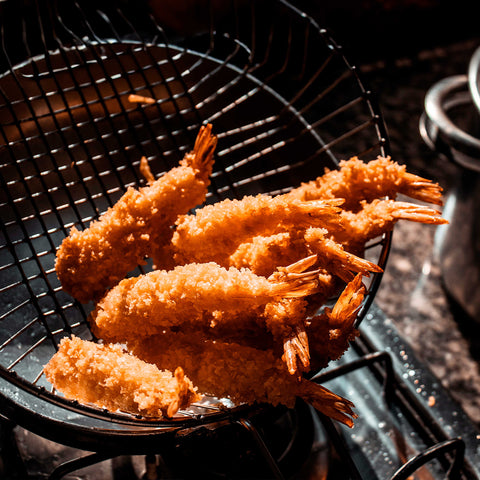 Crevettes tempura