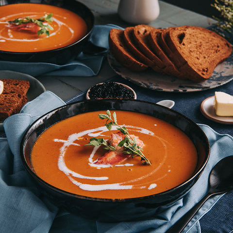 Bisque de homard maison